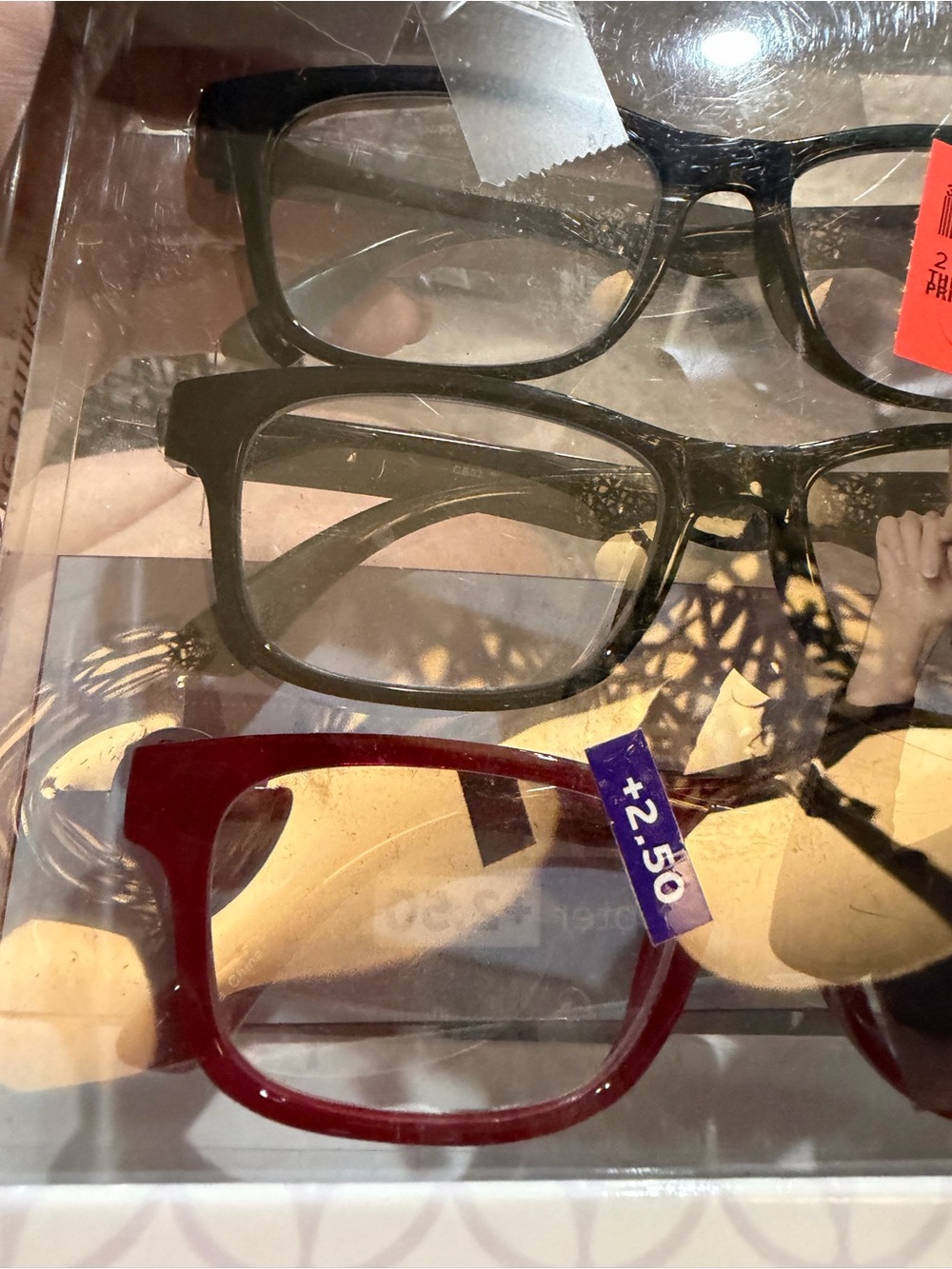 Reading glasses